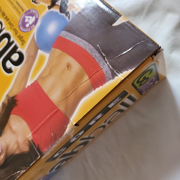 Go Fit core abball with dvd and inflatable ball training fitness new - Picture 6 of 6